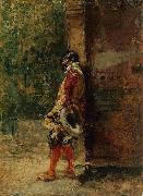 Maria Fortuny i Marsal Cavalier oil painting on canvas